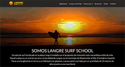 Desktop Screenshot of langresurf.com